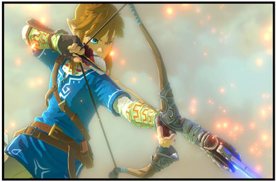 

Aabhaas Legend of Zelda Wall Poster Fine Art Print(12 inch X 18 inch, Rolled)