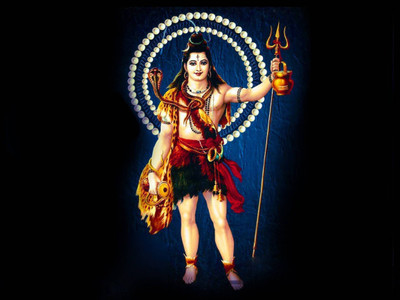 

Aabhaas Shiva Wall Poster Fine Art Print(12 inch X 18 inch, Rolled)