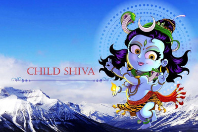 

Aabhaas Shiva Wall Poster Fine Art Print(12 inch X 18 inch, Rolled)