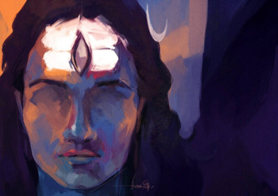

Aabhaas Shiva Wall Poster Fine Art Print(12 inch X 18 inch, Rolled)