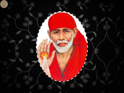 

Aabhaas Sai Baba Wall Poster Fine Art Print(12 inch X 18 inch, Rolled)