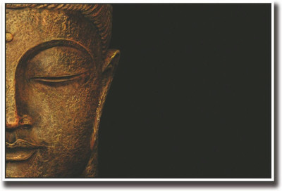

Aabhaas Buddha Wall Poster Fine Art Print(12 inch X 18 inch, Rolled)