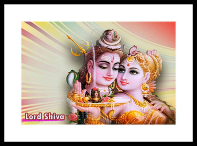 

Aabhaas Shiva Wall Poster Fine Art Print(12 inch X 18 inch, Rolled)