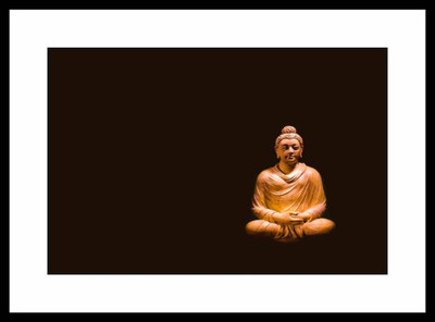 

Aabhaas Buddha Wall Poster Fine Art Print(12 inch X 18 inch, Rolled)