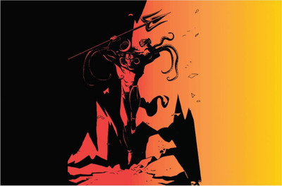 

Aabhaas Shiva Wall Poster Fine Art Print(12 inch X 18 inch, Rolled)