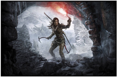 

Aabhaas Tomb Raider Wall Poster Fine Art Print(12 inch X 18 inch, Rolled)