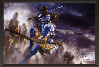 

Aabhaas Shiva Wall Poster Fine Art Print(12 inch X 18 inch, Rolled)