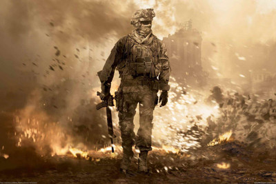 

Akhuratha Callof Duty Black OPs Fine Quality Wall Poster Paper Print(12 inch X 18 inch, Rolled)