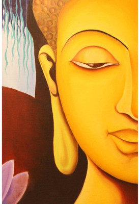 

Aabhaas Buddha Wall Poster Fine Art Print(12 inch X 18 inch, Rolled)