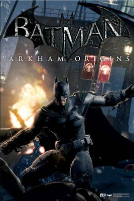 

Aabhaas Batman Arkham Origins Wall Poster Fine Art Print(12 inch X 18 inch, Rolled)