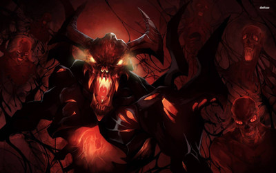 

Akhuratha Dota 2 Fine Quality Wall Poster Paper Print(12 inch X 18 inch, Rolled)