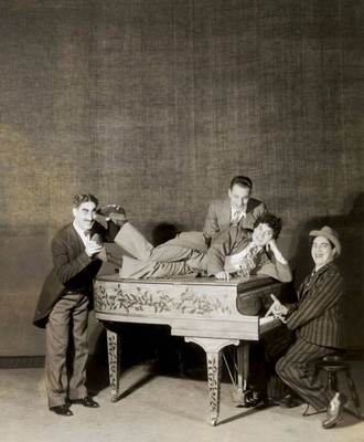 

Aabhaas Marx Brothers Wall Poster Fine Art Print(12 inch X 18 inch, Rolled)