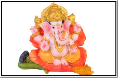 

Aabhaas Ganesha Wall Poster Fine Art Print(12 inch X 18 inch, Rolled)