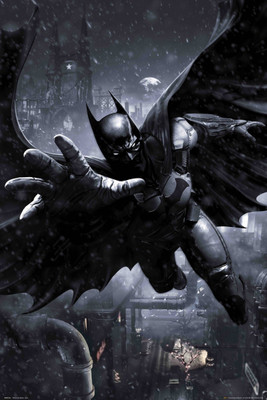 

Akhuratha Batman Arkham Origins Fine Quality Wall Poster Paper Print(12 inch X 18 inch, Rolled)