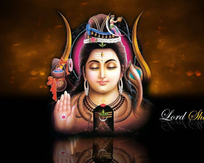 

Aabhaas Shiva Wall Poster Fine Art Print(12 inch X 18 inch, Rolled)