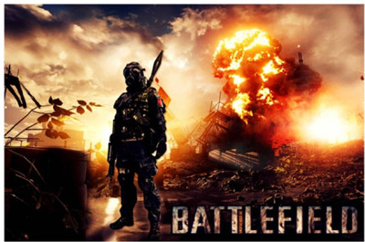 

Akhuratha Battlefield 4 Fine Quality Wall Poster Paper Print(12 inch X 18 inch, Rolled)