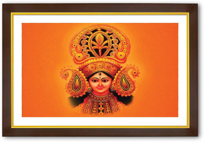 

Aabhaas Mata Lakshmi Wall Poster Fine Art Print(12 inch X 18 inch, Rolled)