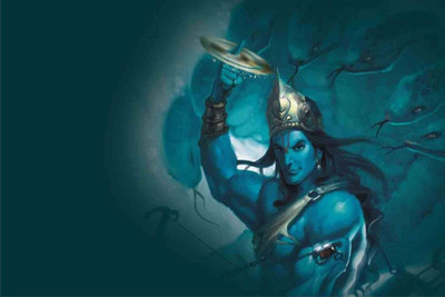 

Aabhaas Vishnu Wall Poster Fine Art Print(12 inch X 18 inch, Rolled)