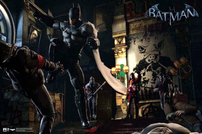 

Akhuratha Batman Arkham Origins Fine Quality Wall Poster Paper Print(12 inch X 18 inch, Rolled)