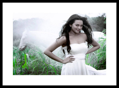 

Aabhaas Sonakshi Sinha Wall Poster Fine Art Print(12 inch X 18 inch, Rolled)