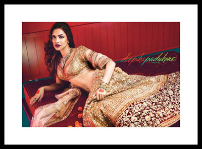 

Aabhaas Deepika Padukone Wall Poster Fine Art Print(12 inch X 18 inch, Rolled)