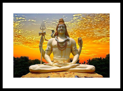 

Aabhaas Shiva Wall Poster Fine Art Print(12 inch X 18 inch, Rolled)