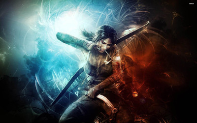 

Aabhaas Tomb Raider Wall Poster Fine Art Print(12 inch X 18 inch, Rolled)