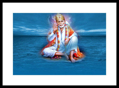

Aabhaas Sai Baba Wall Poster Fine Art Print(12 inch X 18 inch, Rolled)