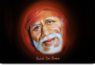 

Aabhaas Sai Baba Wall Poster Fine Art Print(12 inch X 18 inch, Rolled)