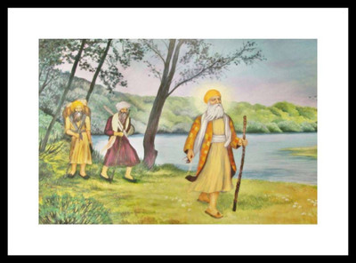 

Aabhaas Guru Nanak Wall Poster Fine Art Print(12 inch X 18 inch, Rolled)