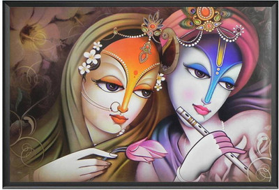 

Aabhaas Krishna Wall Poster Fine Art Print(12 inch X 18 inch, Rolled)