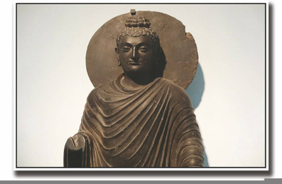 

Aabhaas Buddha Wall Poster Fine Art Print(12 inch X 18 inch, Rolled)