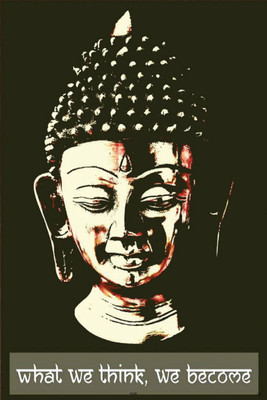 

Aabhaas Buddha Wall Poster Fine Art Print(12 inch X 18 inch, Rolled)