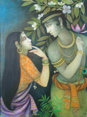 

Aabhaas Krishna Wall Poster Fine Art Print(12 inch X 18 inch, Rolled)