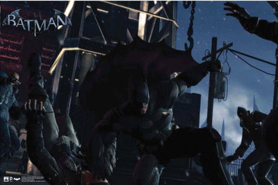 

Akhuratha Batman Arkham Origins Fine Quality Wall Poster Paper Print(12 inch X 18 inch, Rolled)