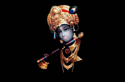 

Aabhaas Krishna Wall Poster Fine Art Print(12 inch X 18 inch, Rolled)