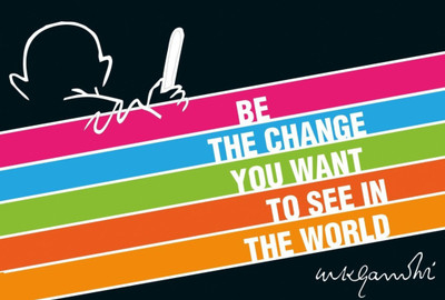 

Aabhaas Mahatma Gandhi Wall Poster Fine Art Print(12 inch X 18 inch, Rolled)