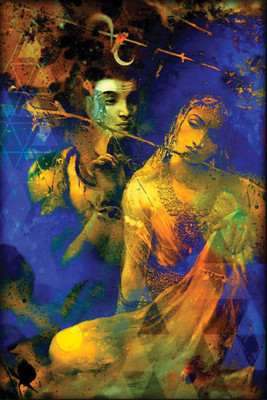 

Aabhaas Shiva Wall Poster Fine Art Print(12 inch X 18 inch, Rolled)