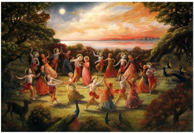 

Aabhaas Krishna Wall Poster Fine Art Print(12 inch X 18 inch, Rolled)