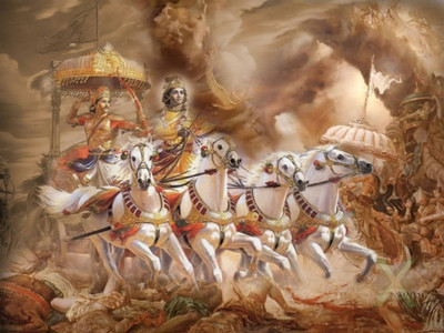 

Aabhaas Krishna Wall Poster Fine Art Print(12 inch X 18 inch, Rolled)
