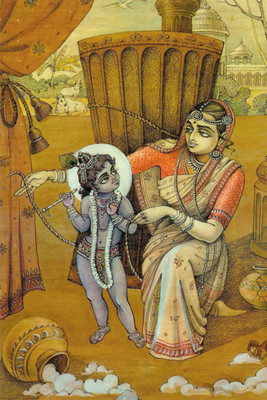 

Aabhaas Krishna Wall Poster Fine Art Print(12 inch X 18 inch, Rolled)