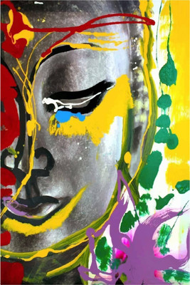 

Aabhaas Buddha Wall Poster Fine Art Print(12 inch X 18 inch, Rolled)