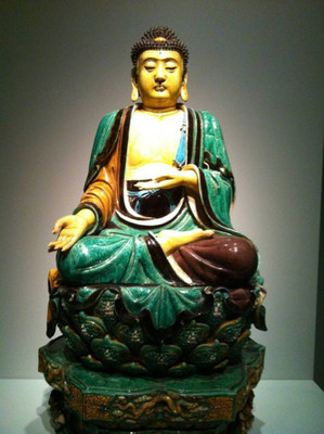 Aabhaas Buddha Wall Poster Fine Art Print(12 inch X 18 inch, Rolled)