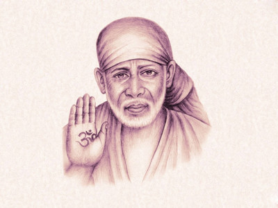 

Aabhaas Sai Baba Wall Poster Fine Art Print(12 inch X 18 inch, Rolled)