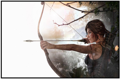 

Akhuratha Tomb Raider Fine Quality Wall Poster Paper Print(12 inch X 18 inch, Rolled)