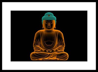 

Aabhaas Buddha Wall Poster Fine Art Print(12 inch X 18 inch, Rolled)