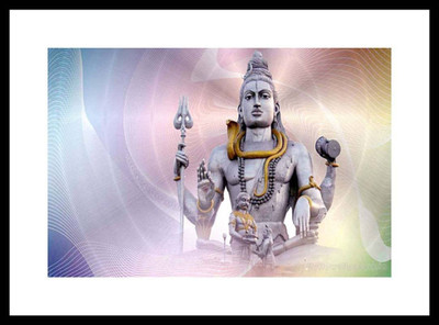 

Aabhaas Shiva Wall Poster Fine Art Print(12 inch X 18 inch, Rolled)