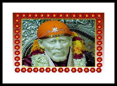 

Aabhaas Sai Baba Wall Poster Fine Art Print(12 inch X 18 inch, Rolled)