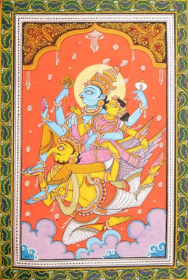 

Aabhaas Vishnu Wall Poster Fine Art Print(12 inch X 18 inch, Rolled)
