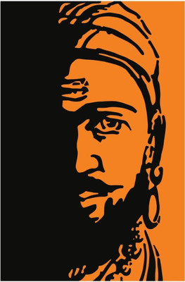 

Aabhaas Shivaji Wall Poster Fine Art Print(12 inch X 18 inch, Rolled)
